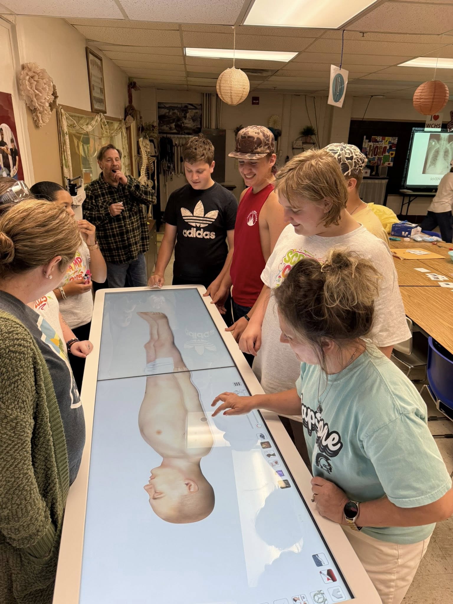 students with life board